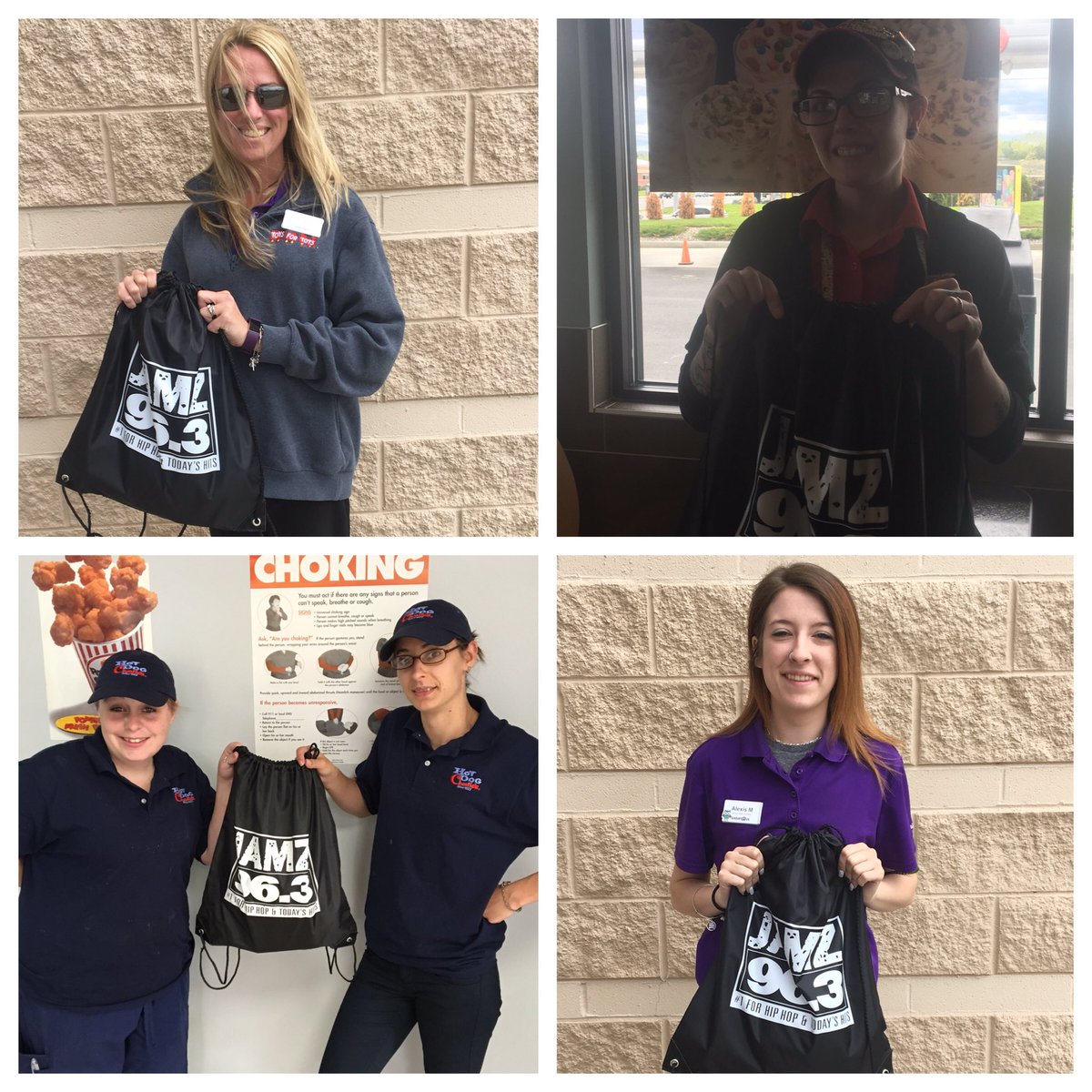 ScottRadio's tweet photo. This weeks #whereyouatwednesday winners! Lisa, Merissa, Jen &amp; Megan and Alexis
#ScottPank 2-7 on @JAMZ963 https://t.co/rK3jcBpRIm