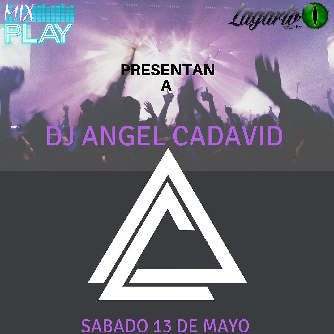 mixplay1037's tweet photo. Este sabado en vivo con el Dj Angel Cadavid desde las 9am por https://t.co/CiN2VRM00e #musicaelectronica https://t.co/cLXkjA3Jop