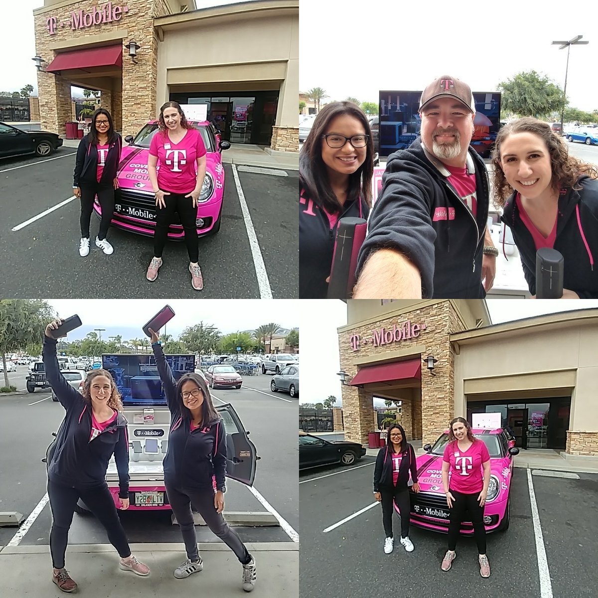 I_am_Frenchy74's tweet photo. @TMobile  7852 @lizdelvec @Lupe0907 &amp; the rest of the Team are ready for you! Get your #DolbyVisionHDR #LGG6 Now $150 off! See U Soon! https://t.co/G24iCejinx