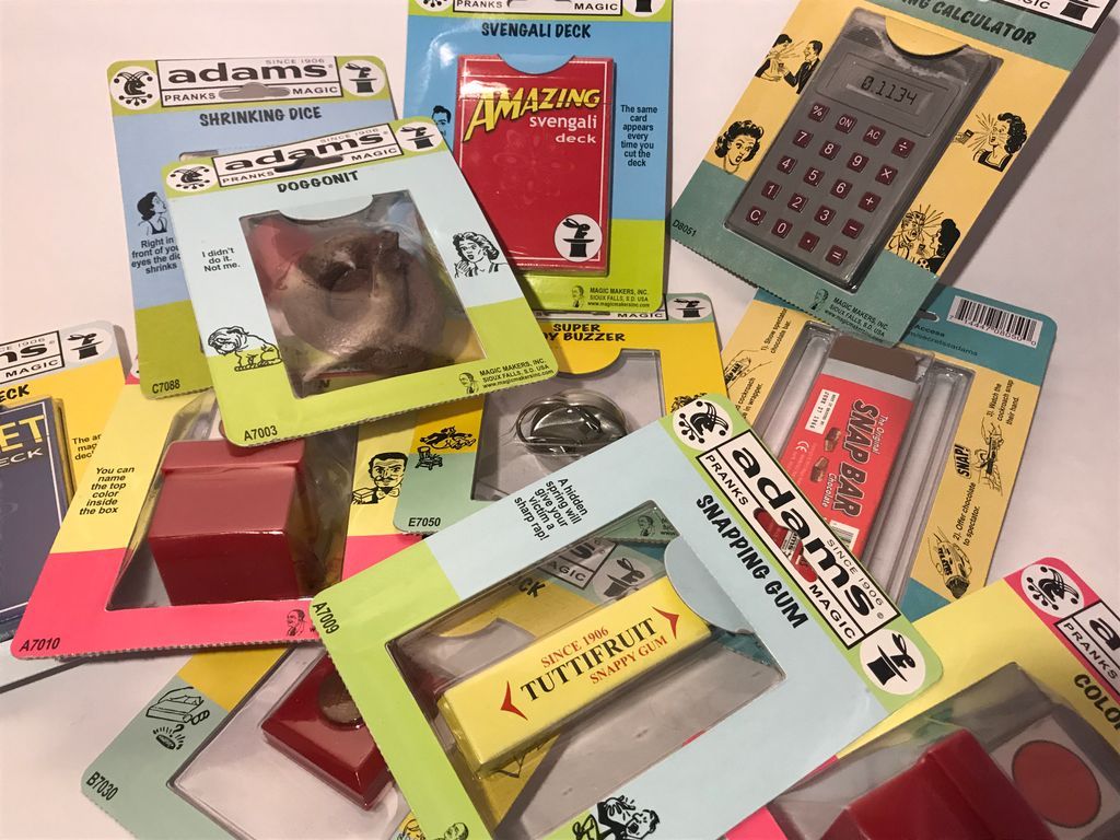 zstonish's tweet photo. Stock up on your S.S. Adams Pranks, Magic & Gags! https://t.co/CojSY7JyI2 #pranksters #funnystuff #foolyourfriends https://t.co/Cc6Kl1CKBH