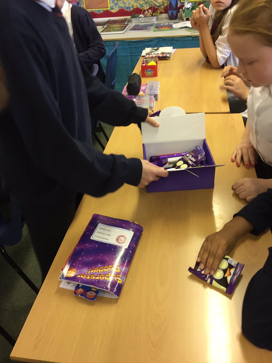 Highlees's tweet photo. Thank you for our chocolate treats from all the children in year 6 #ElliotFndtn #sats #hefed https://t.co/sv21MFonEH