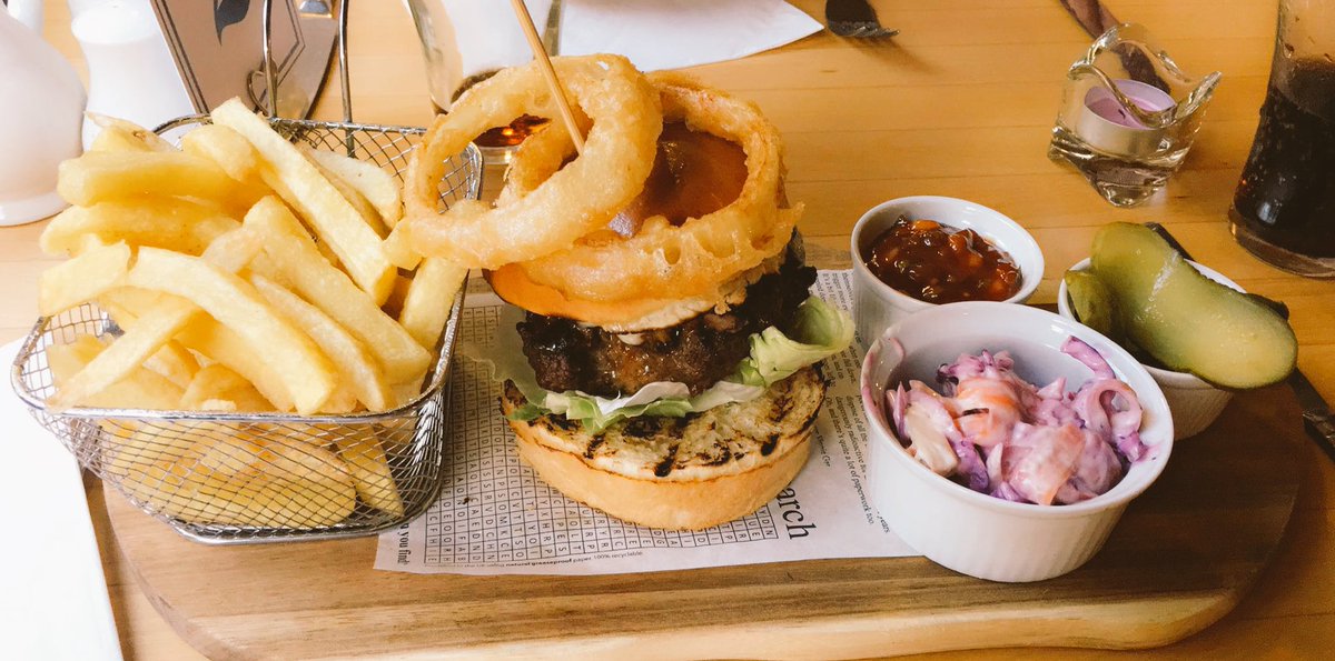 Lucy_Griff's tweet photo. Absolutely first class meal @TheBalticInn, thanks Daniel & team. #topclassfood #greatservice #burger #foodporn 🍔👌🏼 https://t.co/pSNl9EInGn