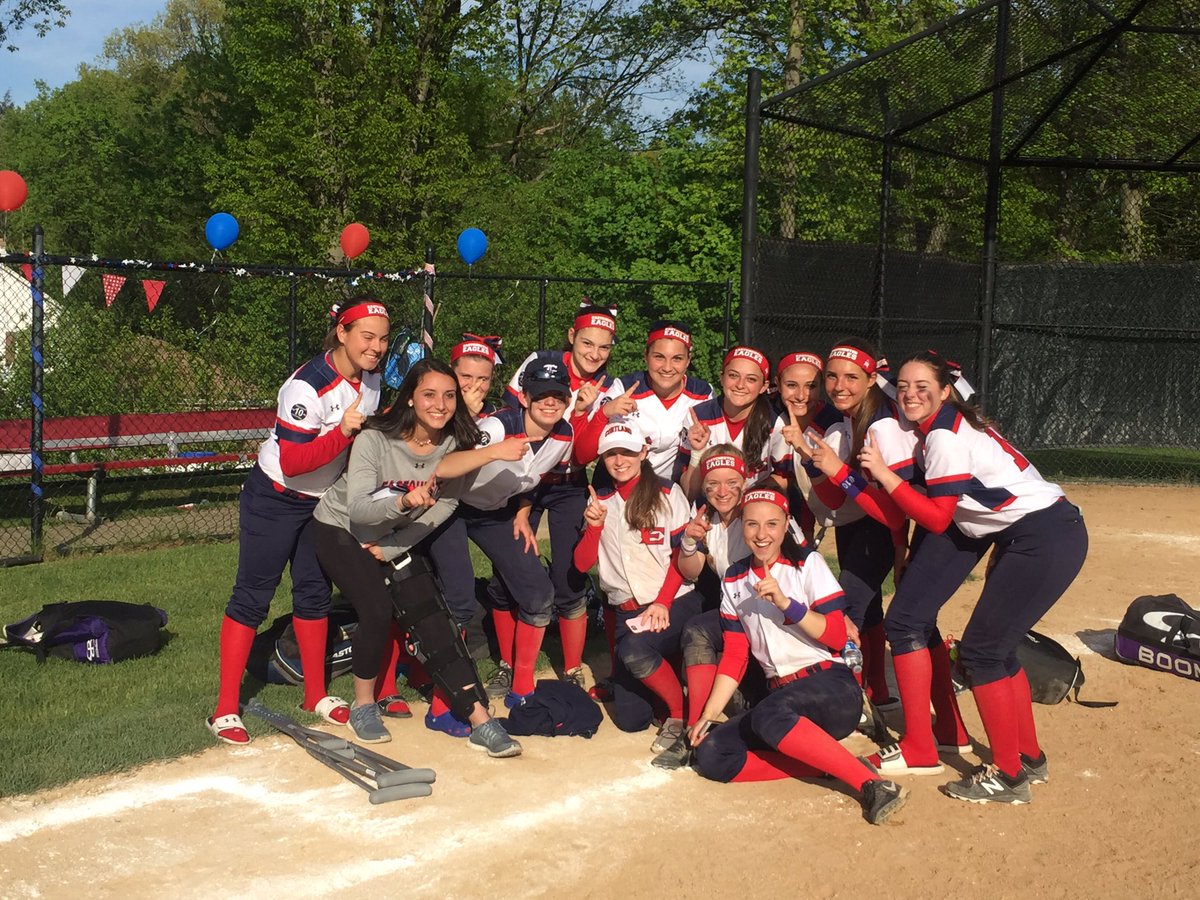 Eagle___Nation's tweet photo. Eastchester varsity softball defeats Ardsley 8-0 on senior day and clinches the Leugue Title! https://t.co/s03qAYt6Bd
