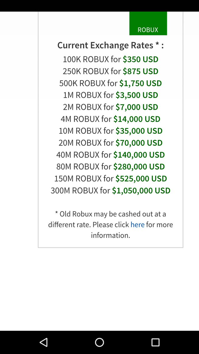 Jjwood1600 On Twitter More Devex Tiers Robloxdev Millionaire In A Month That S Just Insane Roblox - 100000 robux to usd