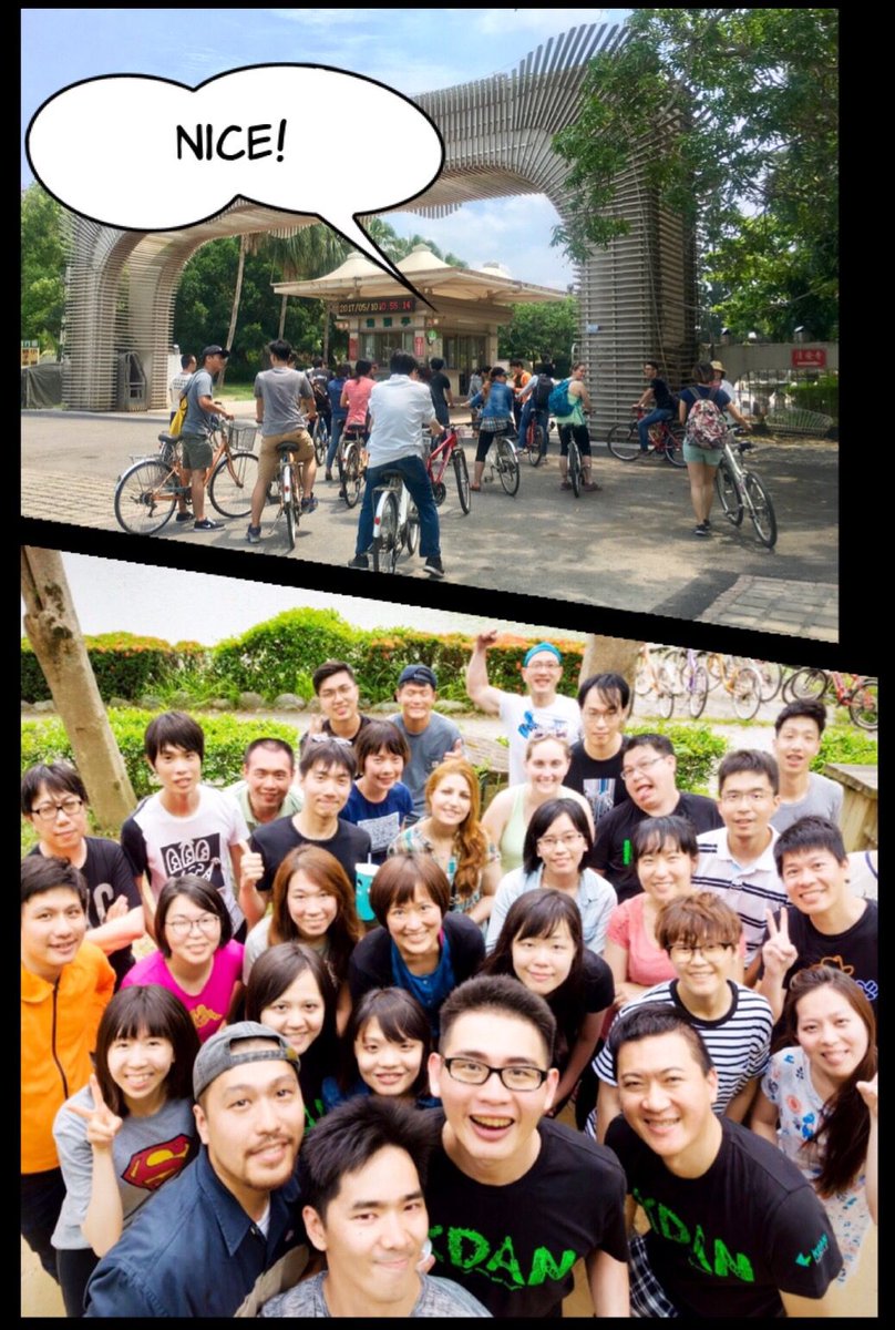 kdan_global's tweet photo. It was our #TeamBuildingDay! There's always wisdom and fun in bike-riding in the hot summer air and BBQ-ing by the lake!
#LifeAtKdan https://t.co/pwyVpg5CrR