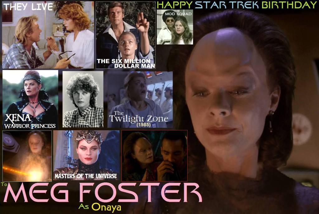 5-10 Happy birthday to Meg Foster.  