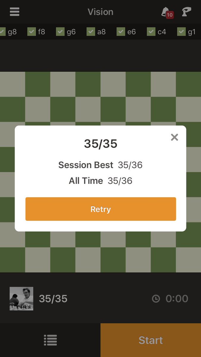 DanielRensch's tweet image. New record(s): 35/35 and 35/36 (see all time). Before you take my #visionchallenge make sure you turn off coordinates 😉 or it doesn&apos;t count!