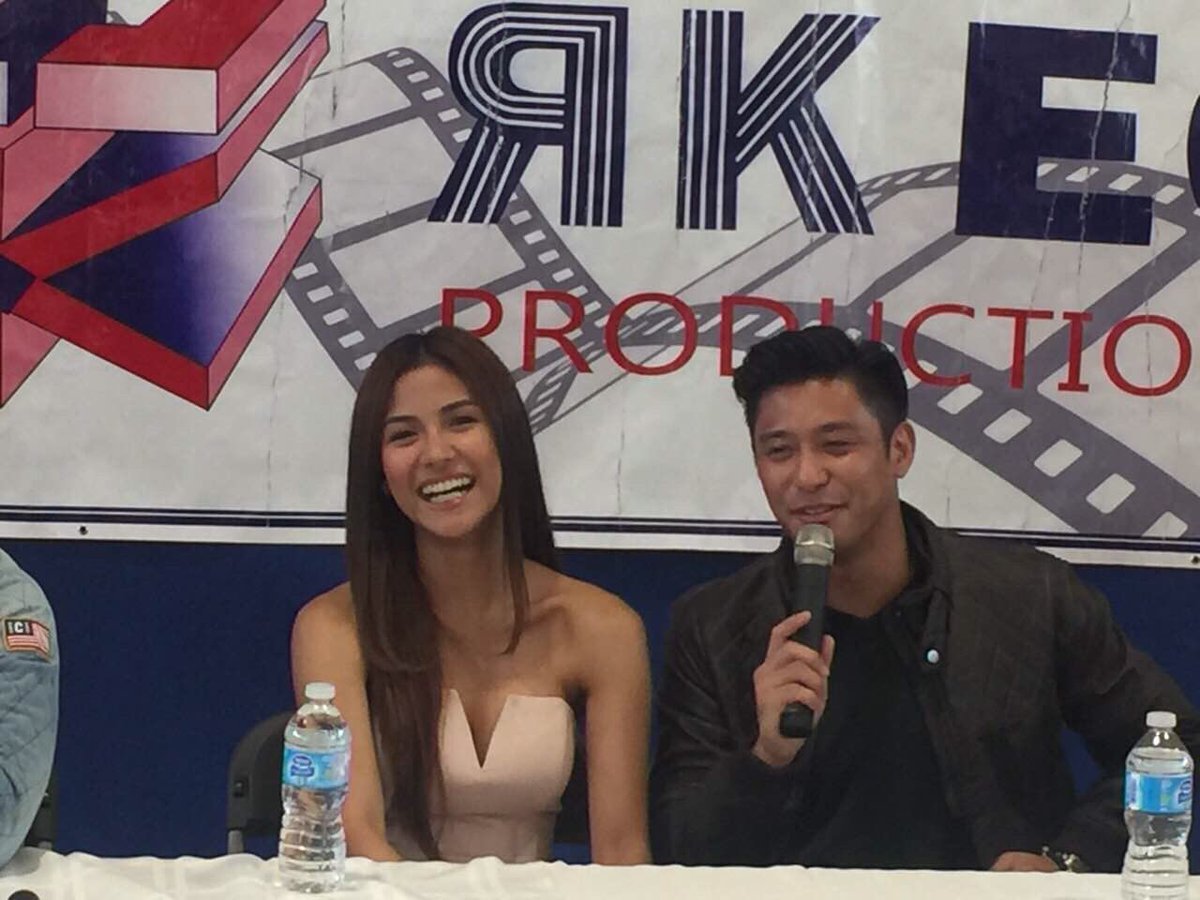 kapusoPR's tweet photo. .@sanya_lopez and @nacinorocco now answering questions from Canadian press in Vancouver for the Kapu-Show Encantadia at Saya Sa Canada ✨ https://t.co/jioKpr1UBk