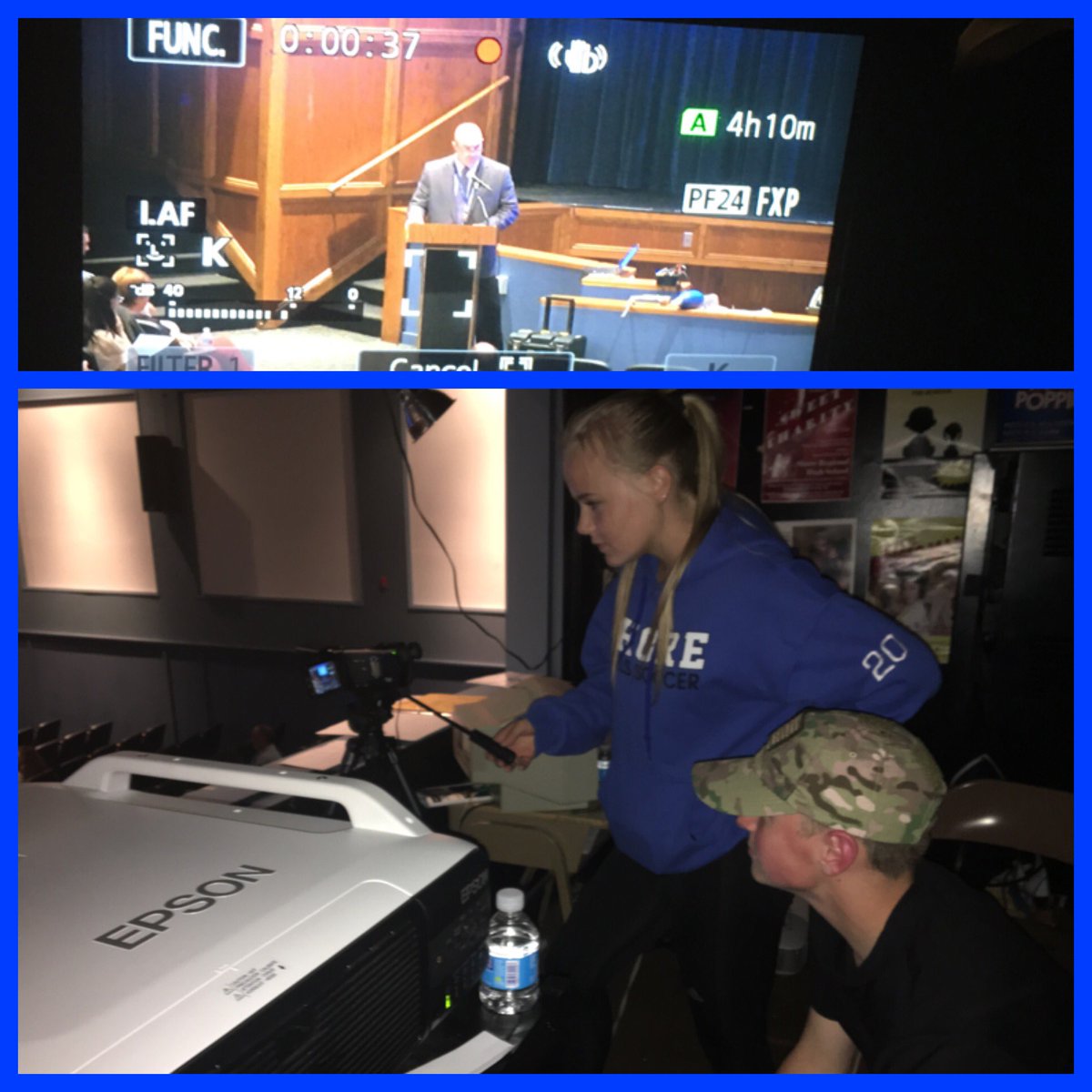 SueTranchina's tweet photo. Sophie & Joe #BehindtheScenes at Jr. Mission PROM!! #nextdayedit #ShoreVideo @ShoreRegional @Shoreprincipal https://t.co/pcFA0l7Qo9