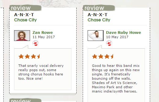 Cheers for some early reviews from the JJJ crew! Cheers <a href="/daverubyhowe/">Dave Ruby Howe</a> &amp; <a href="/zanrowe/">Zan Rowe</a>