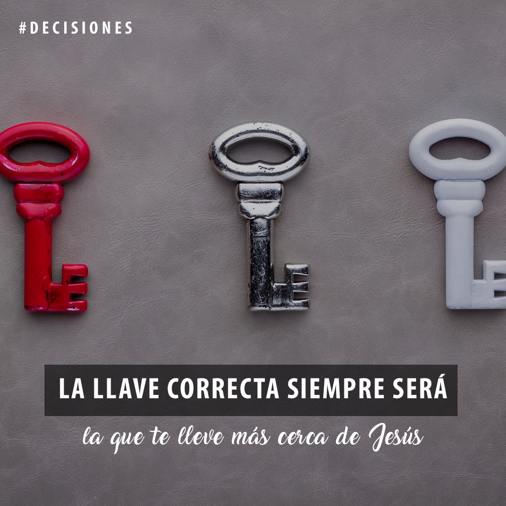 A Dios no le importa tu pasado, pero sí las decisiones que puedas tomar hoy.  Haz tu mejor elección: adv.st/decisiones #Decisiones