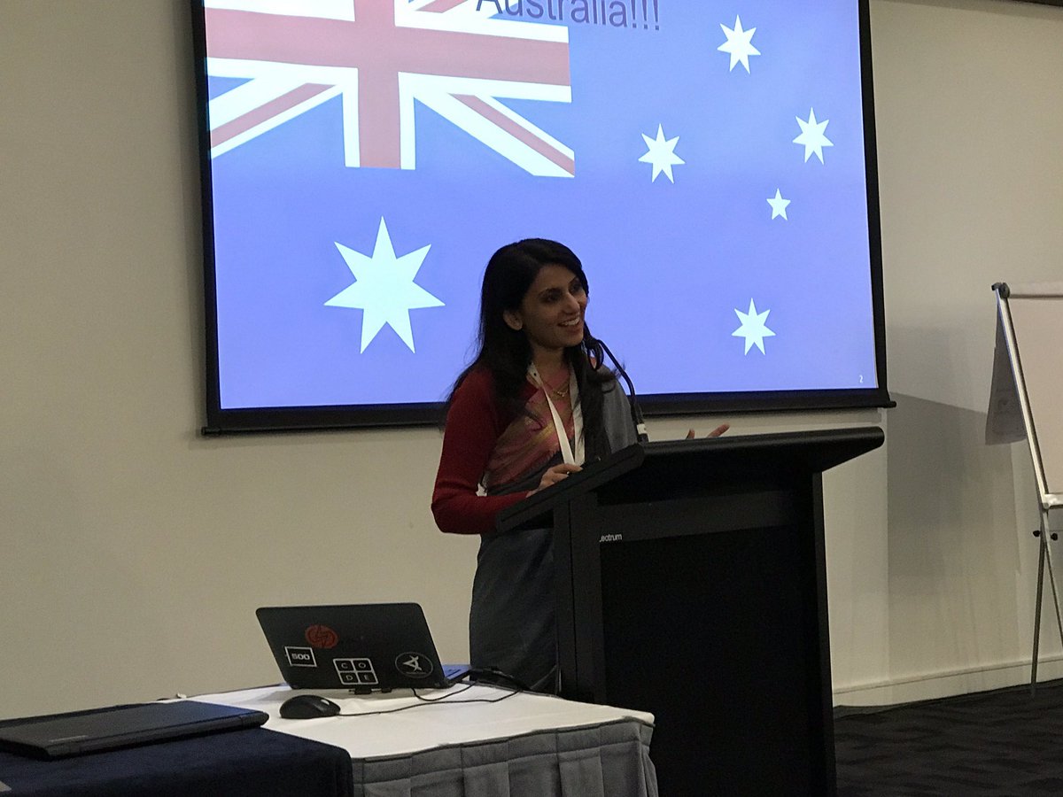 Opening keynote for day 2 of #QSA2017 with <a href="/smitapmishra/">Smita Pandey Mishra</a>