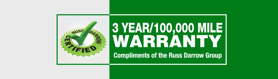 GeorgeP0920's tweet photo. 3 years 100,000 MILE POWERTRAIN WARRANTY JUST FOR YOU
#APPLETONWI #RUSSDARROW #WISCONSIN #RUSSDARROWDIRECT https://t.co/KrOqsb8u5P