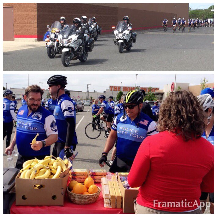 What a beautiful day to thank our nations' LE Officers! #policeunitytour <a href="/JennaWalkerTGT/">Jenna Walker</a> <a href="/MDB729/">Matt Baker</a>