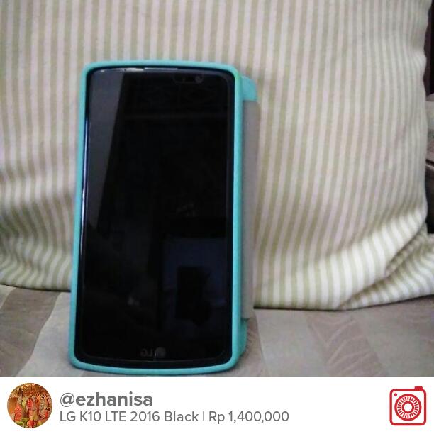 ezhanisa's tweet photo. Menjual LG K10 LTE 2016 Black Rp 1,400,000 https://t.co/soeiyMTzWW #carousell @carousell_id https://t.co/zOAQo0RSnE