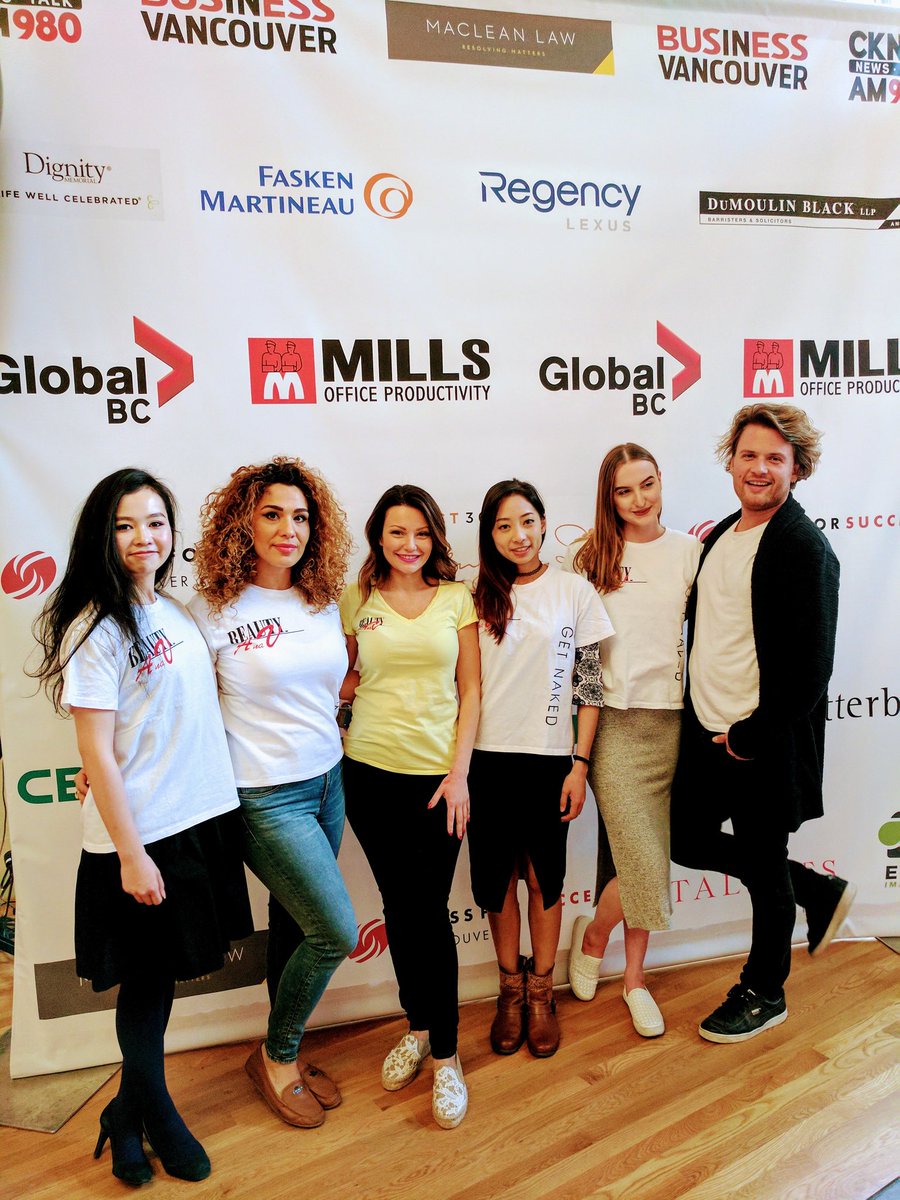 DFSVancouver's tweet photo. The hair and makeup team @chrisfunkhair &amp; @AnaVBeauty who've made us look and feel amazing. We are ready to open the #IMPACT360 doors! https://t.co/6ZJmVBHBo7