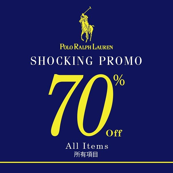 SHOCKING PROMO!!! 
PRL Indonesia 
Disc 70% All Items in all independent stores PRL Indonesia 
Start From 11 May 2017
Happy Shopping.