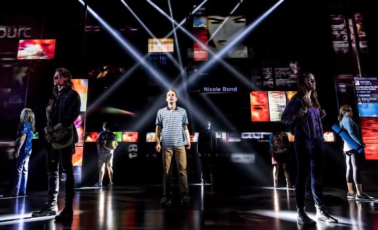 DearEvanHansen's tweet photo. To our fans who nominated us for 18 @broadwaycom Audience Choice Awards: Thank You. https://t.co/hzXkPSKqrX https://t.co/BQApskaSEy