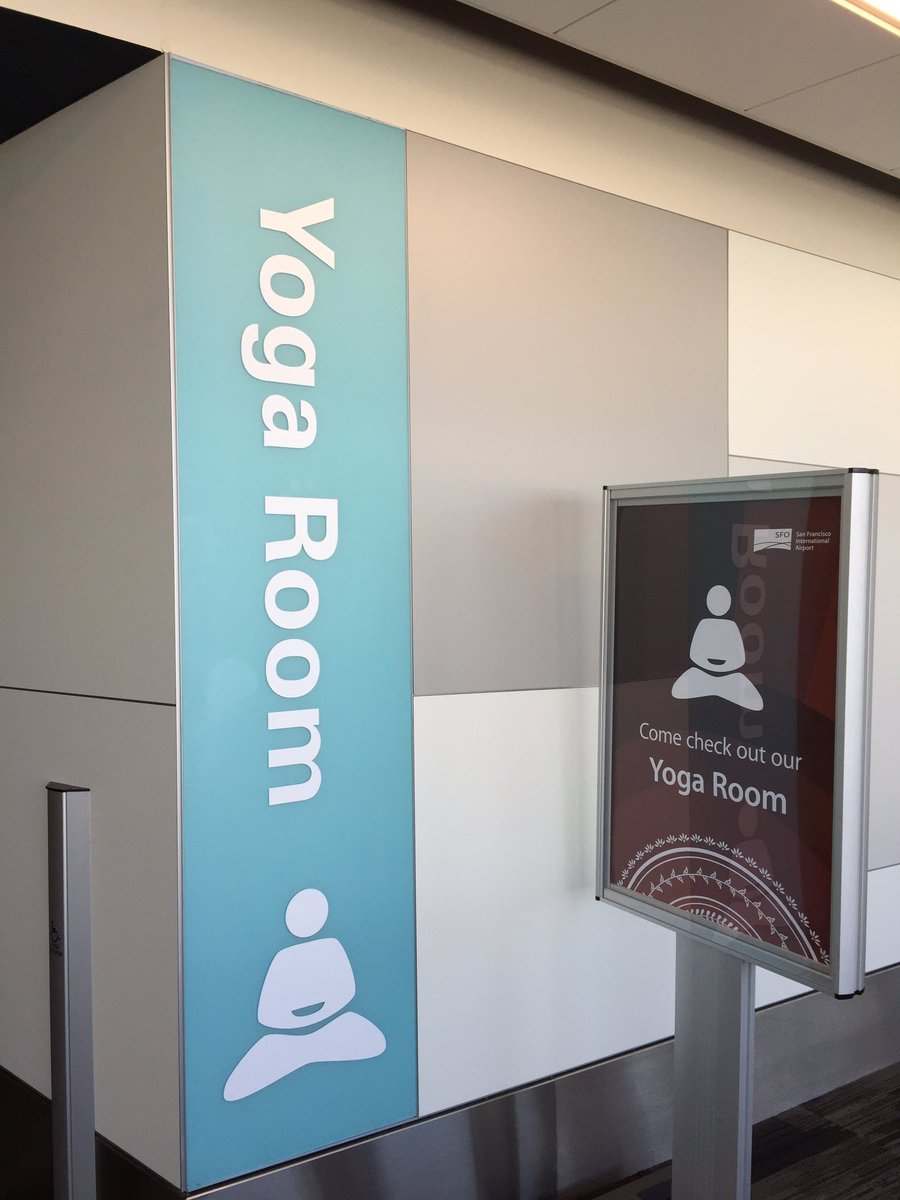 AgapiAnca's tweet image. Something all airports should have #yogaroom #airport #airportcomfort #aiportservice @flySFO