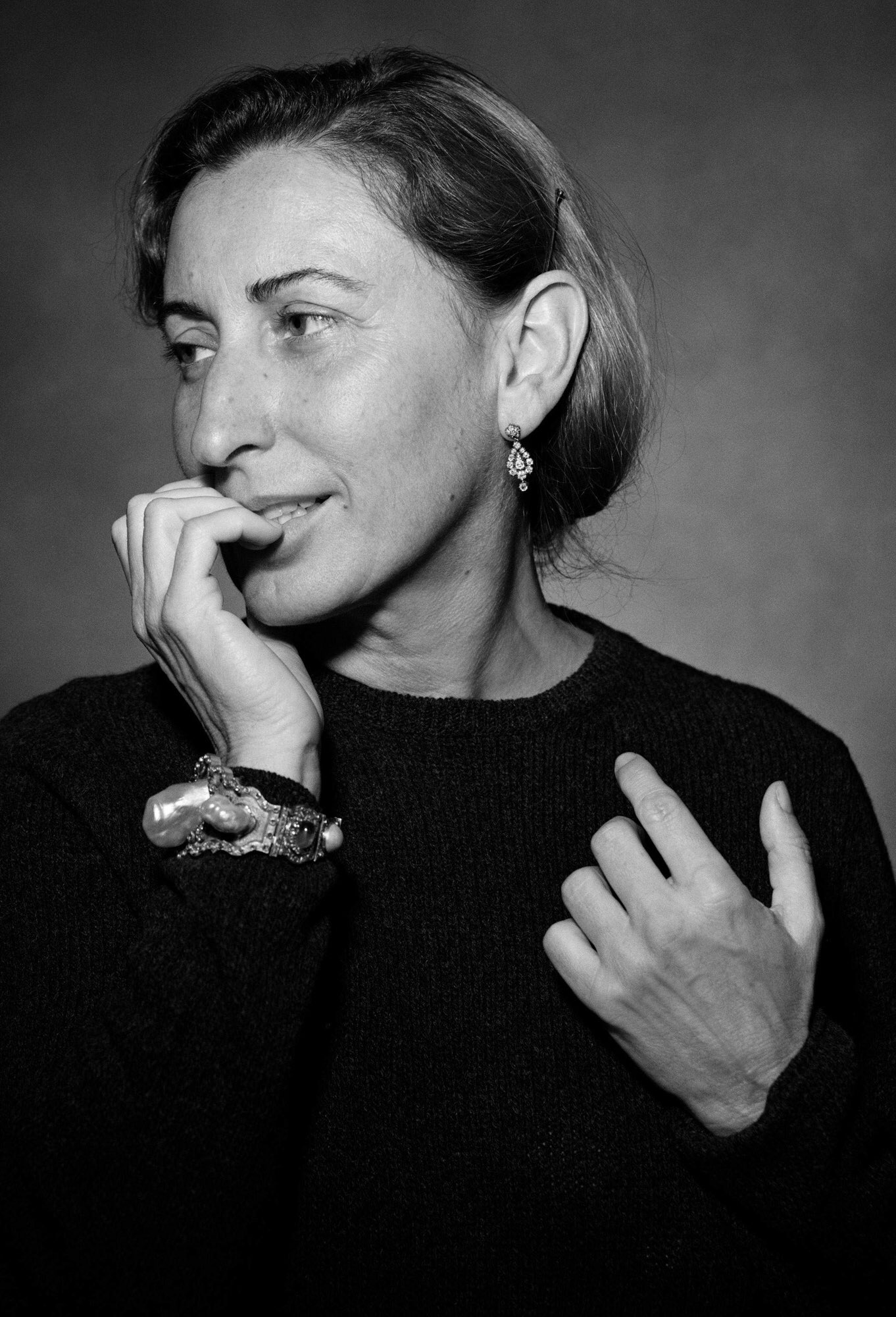 Happy birthday to the queen of my entire life & existence / my real mom - mrs. miuccia prada    