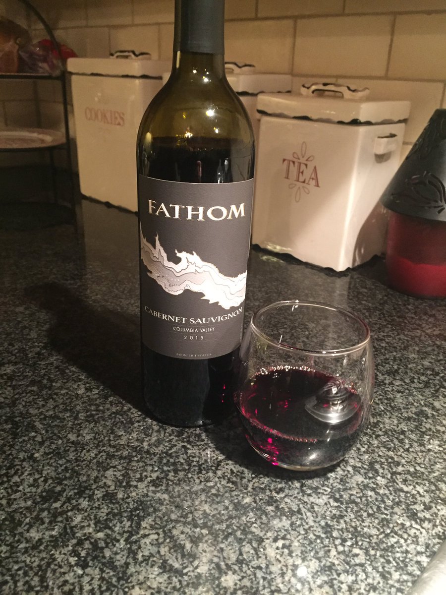 JoMarieHD's tweet photo. Ending the day with a nice #CabSav #Fathom
#WineWednesday #WAwine #ColumbiaValley #mercerestates https://t.co/nnxieVNXt5 https://t.co/pg9aGQ3pJP