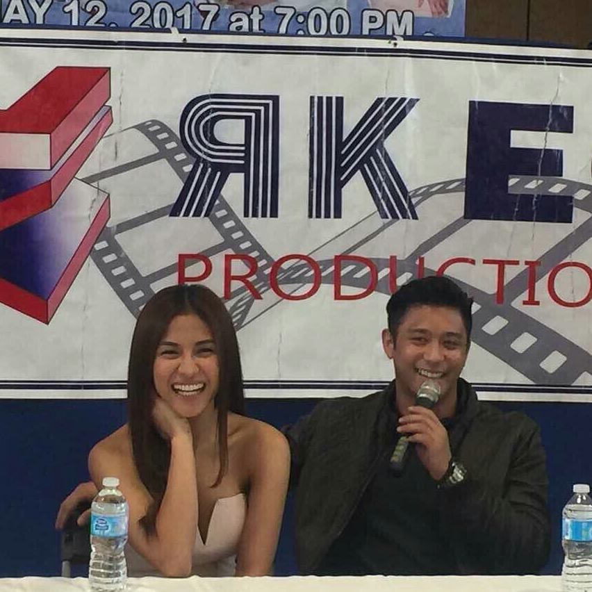 SanyaWarriors's tweet photo. From @artistcenter  -  More photos of @nacinorocco @sanya_lopez at the press conference for the Kapu-Show Encantadia At Saya Sa Canada https://t.co/8iY5AXreeV