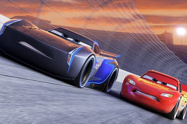 screencrushnews's tweet photo. Lightning McQueen has a new rival in the newest ‘Cars3’ trailer: https://t.co/RtRE5bysV6 https://t.co/n4oPJ8Bxg1