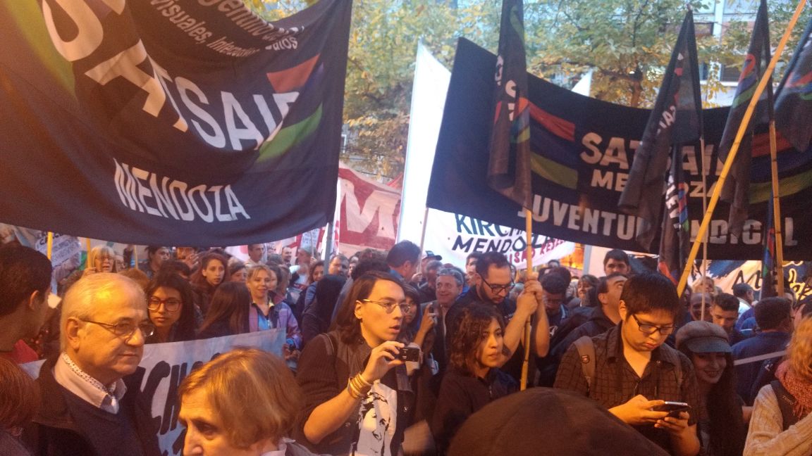 JSindicalT's tweet photo. Hoy estuvimos en la legislatura diciendo 
NO AL 2X1
 @Orgy87 @dr_pipo @nicosuso @HabiaUnaVezCTA https://t.co/fu3YEgu9Vs