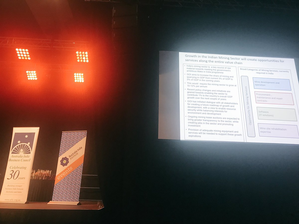 kb2015's tweet image. While AIBC Queensland&apos;s President speaks at Third Energy Resources and Services Forum in Mackay.   @aiidelhi @aiinstitute @AIBC_Ltd