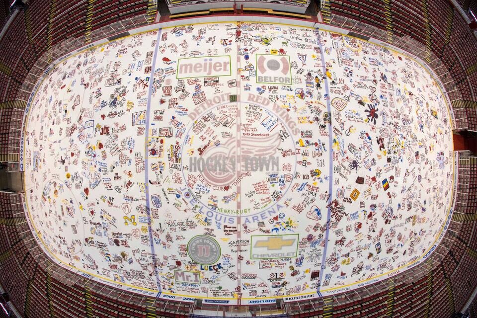 DetroitRedWings's tweet image. #PaintTheJoe 🖌🎨
