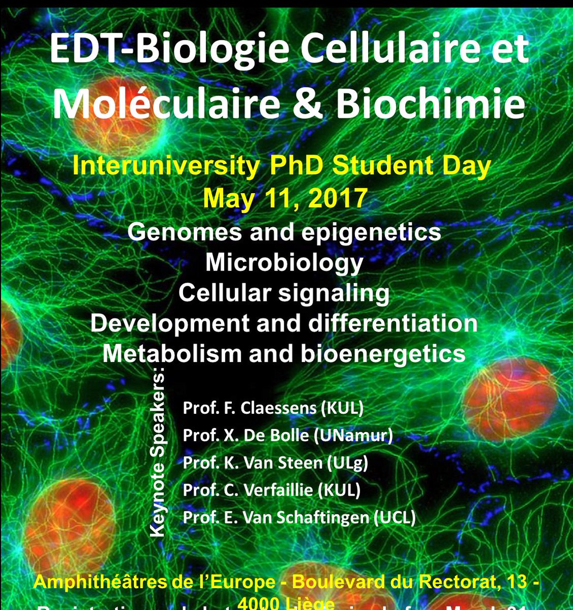 SanbioBV's tweet image. Stop by our booth at Interuniversity PhD Student Day @UCLouvain_be #Epigenetics #Microbiology #Cellularsignaling #Metabolism #bioenergetics