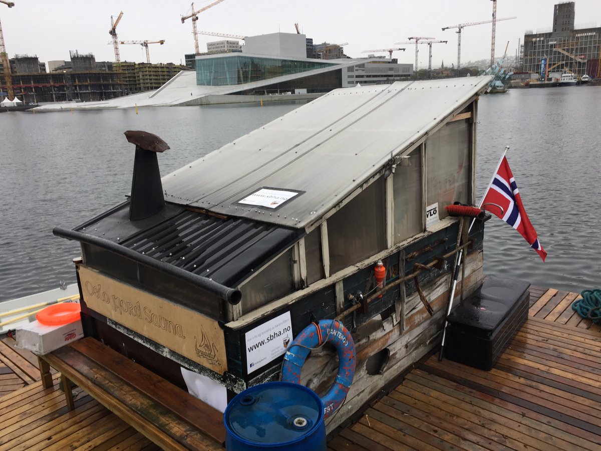 Oslo fjord sauna