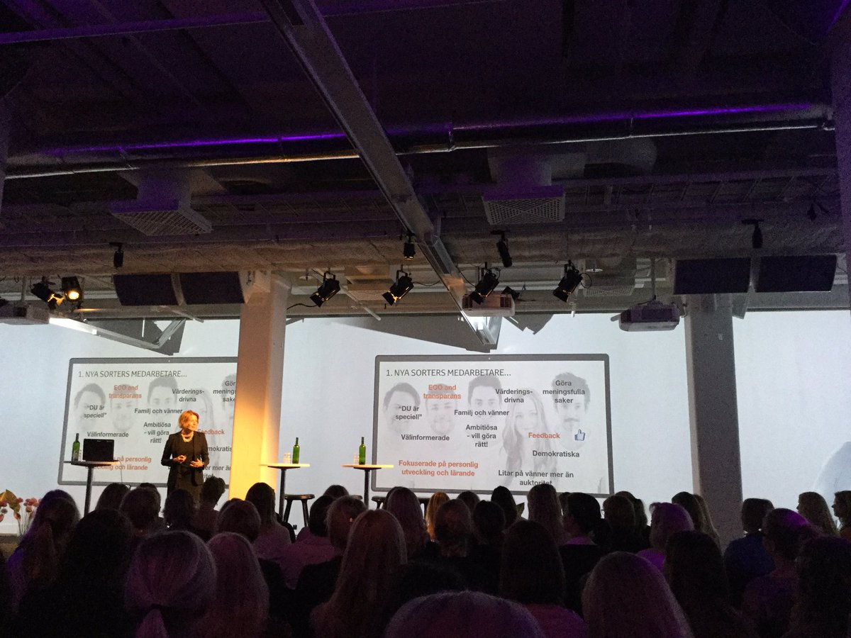 Intressant och relevant redan från första presentation #hrgoesdigital
