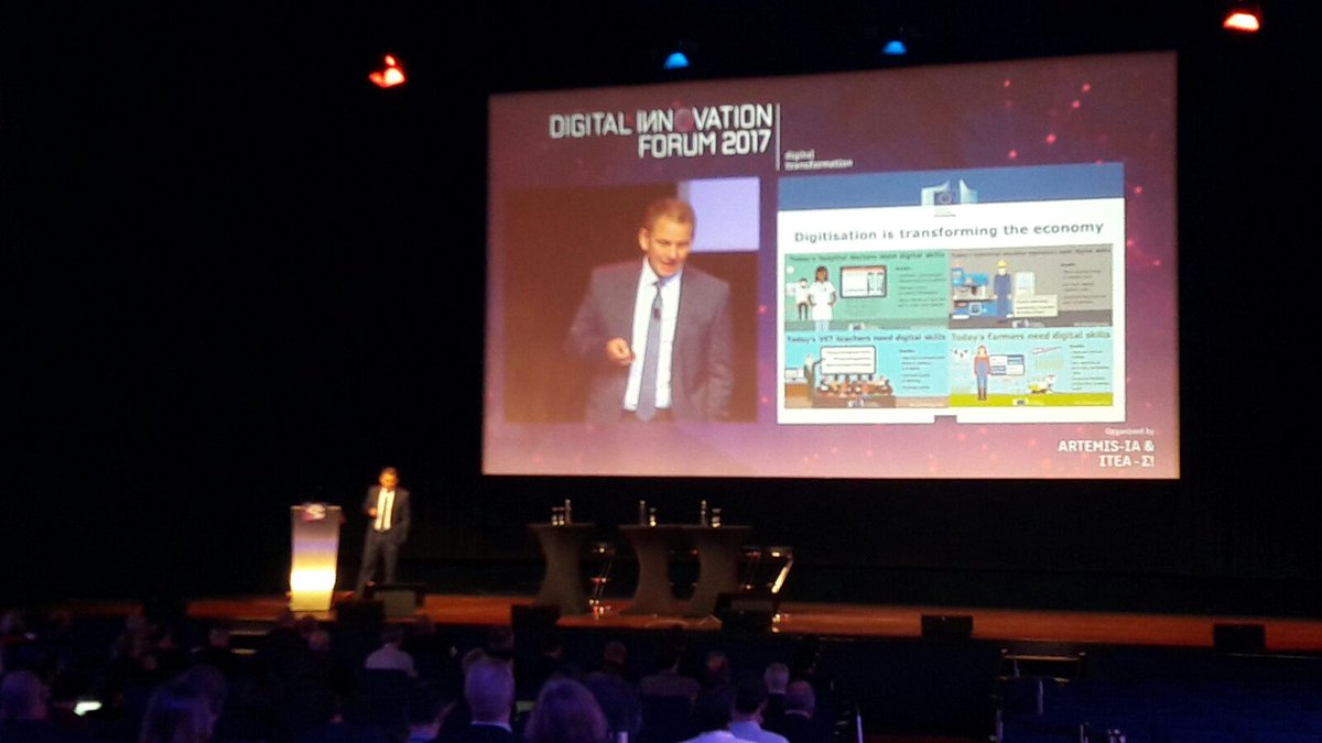 Digitisation is transforming the economy on all levels <a href="/EU_Commission/">European Commission</a> <a href="/DIF2017/">DIF</a> #Amsterdam #Watify
