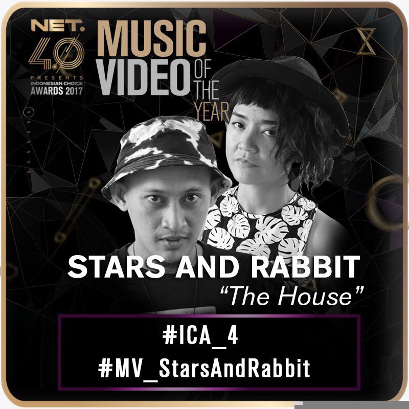 VOTE <a href="/_starsandrabbit/">Stars and Rabbit</a> sebagai Music Video Of The Year Indonesian Choice Awards 2017 dengan cara:

Tweet: #ICA_4 #MV_StarsAndRabbit