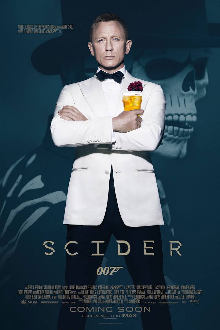 stable_design's tweet photo. Happy #SomersetDay #JamesBond I wonder if he is having a @harrys_cider @Orchardpig @ciderbrandy or all three? He can't DeCider 😃 https://t.co/HWxte3tLnb
