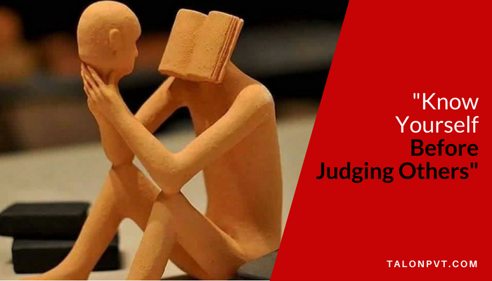 talonpvt's tweet photo. Know Yourself Before Judging Others!
#ThursdayQuote
#Talon
https://t.co/wZX3IEkH7z https://t.co/pqJjCaSVwx