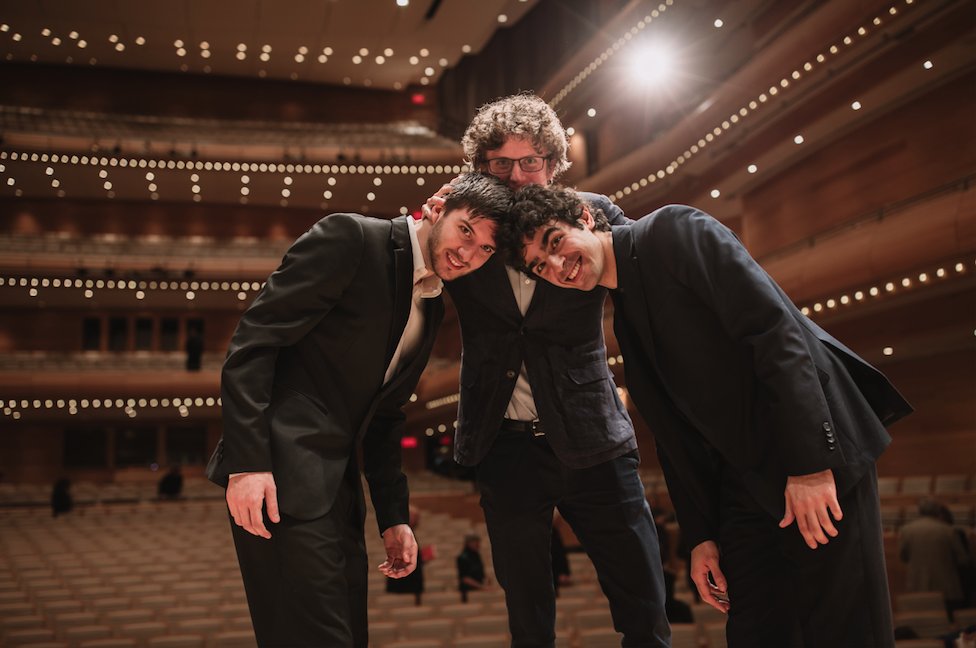 CBCMusic's tweet photo. Here are the top 3 prize winners at the #Montreal Int'l Musical Competition. Find out more: https://t.co/WYJGY0VErF #CMIM2017 https://t.co/bfyyNFckfR