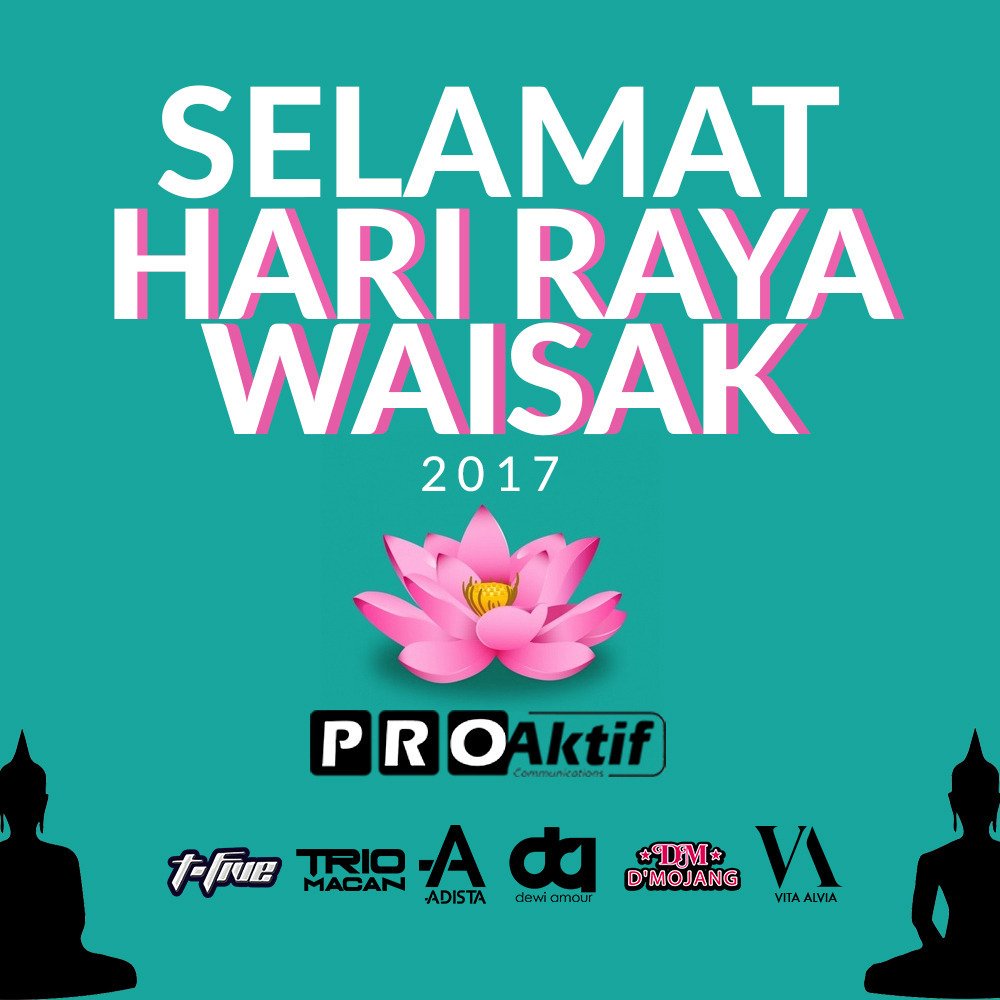 Selamat hari raya waisak untuk baby mojang yang merayakan 😊☺