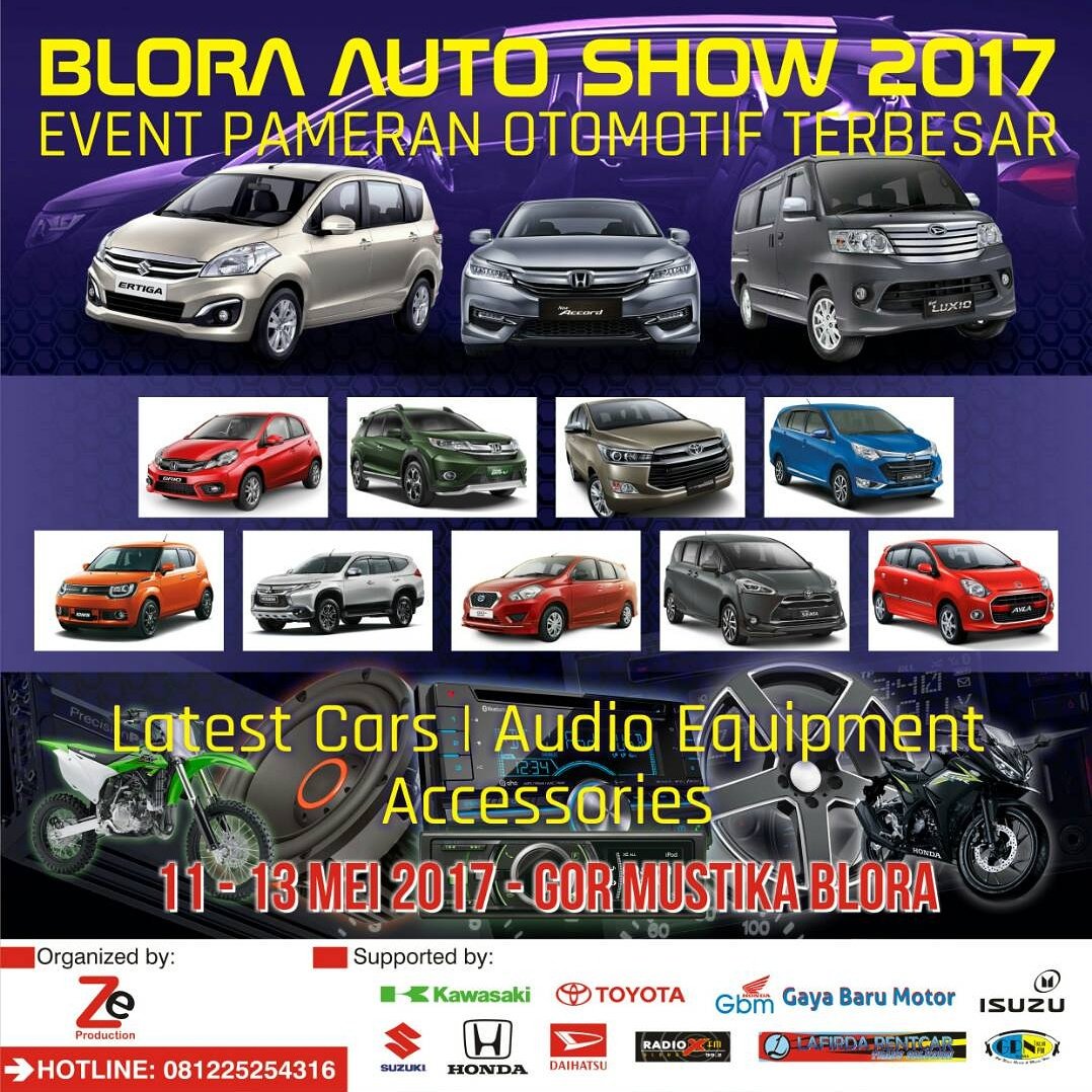 info_Blora's tweet photo. Blora Auto Show 2017 mulai hari ini di GOR MUSTIKA Kota Blora || more info cc @yuditezar https://t.co/7Al9u85ozB
