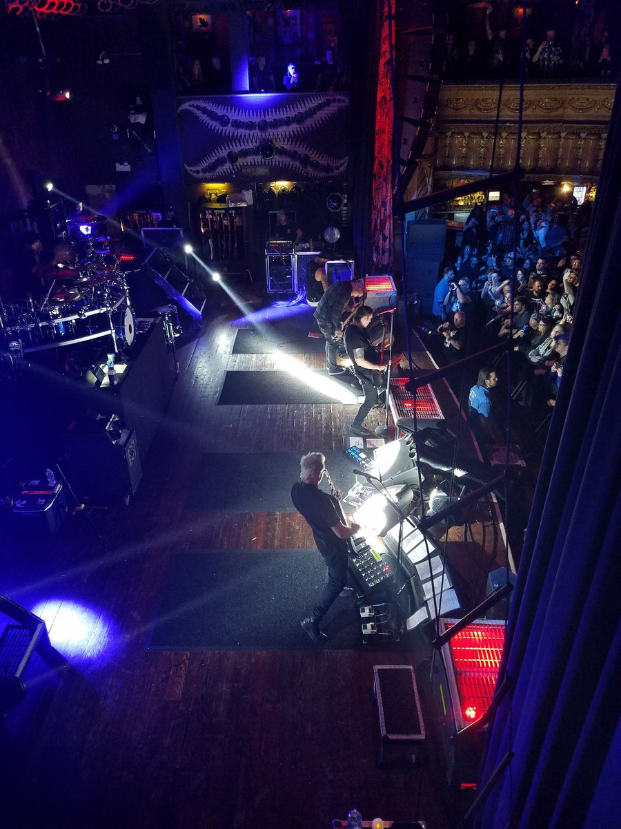 Bullshipley's tweet photo. Thanks to @Parker_EB for hooking us up with passes for @breakingbenj &amp; @redmusiconline tonight. Had a blast. #Chicago https://t.co/2BLaf9lPh2