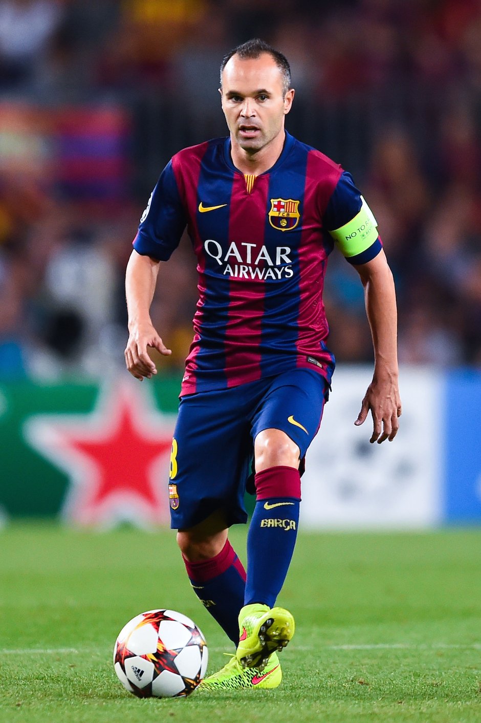 Barcelona captain Andres Iniesta celebrates his 33rd Birthday today. Happy Birthday!! 