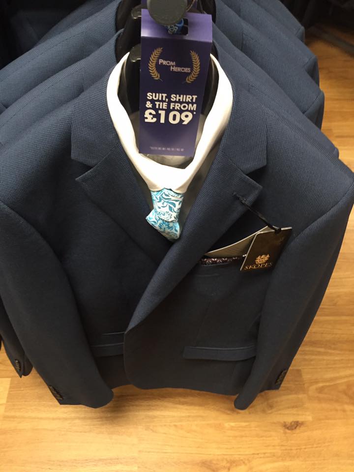 Get ready for Prom 2017 with <a href="/officialskopes/">Skopes</a> range of stylish suits.
Prom Suit, Shirt &amp; Tie from £99... #Prom #LookSmart
