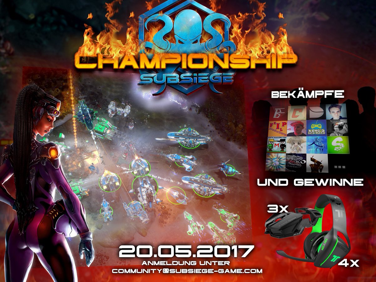 subsiege's tweet photo. @Defender833 @WTFJoern @ZRayEntertains @BadNexus Es können sich übrigens noch Community Member melden! Mehr Infos unter: https://t.co/hUkSz6KpmE https://t.co/i0EFbooMtj