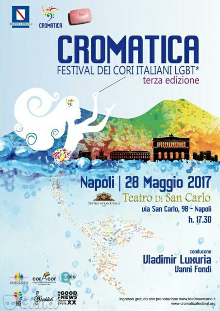carlocremona's tweet photo. @cromaticafest #singdifferent #napoli #choir #lgbt #gender https://t.co/gVFkhSkee1 @cor4cor @iKenLGBTQ @vladiluxuria @teatrosancarlo https://t.co/FhbkGQKhJ1