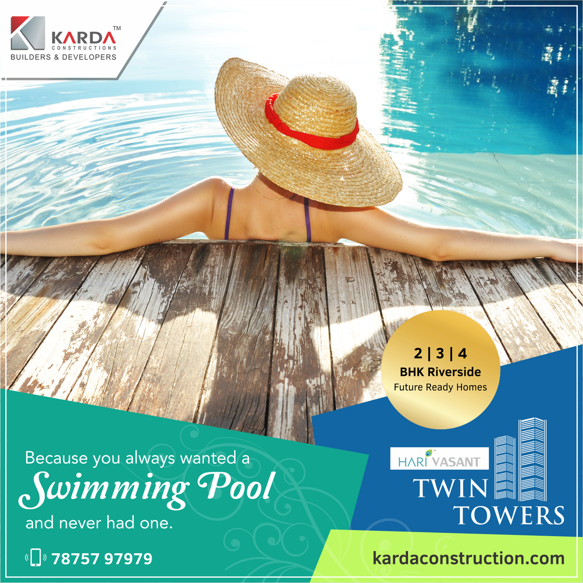 KardaNashik's tweet photo. The best experience of swimming pool with karda constructions...one of the amenities that we provide
#Nashik #Kardaconstructions https://t.co/gQ2uxVjhBM