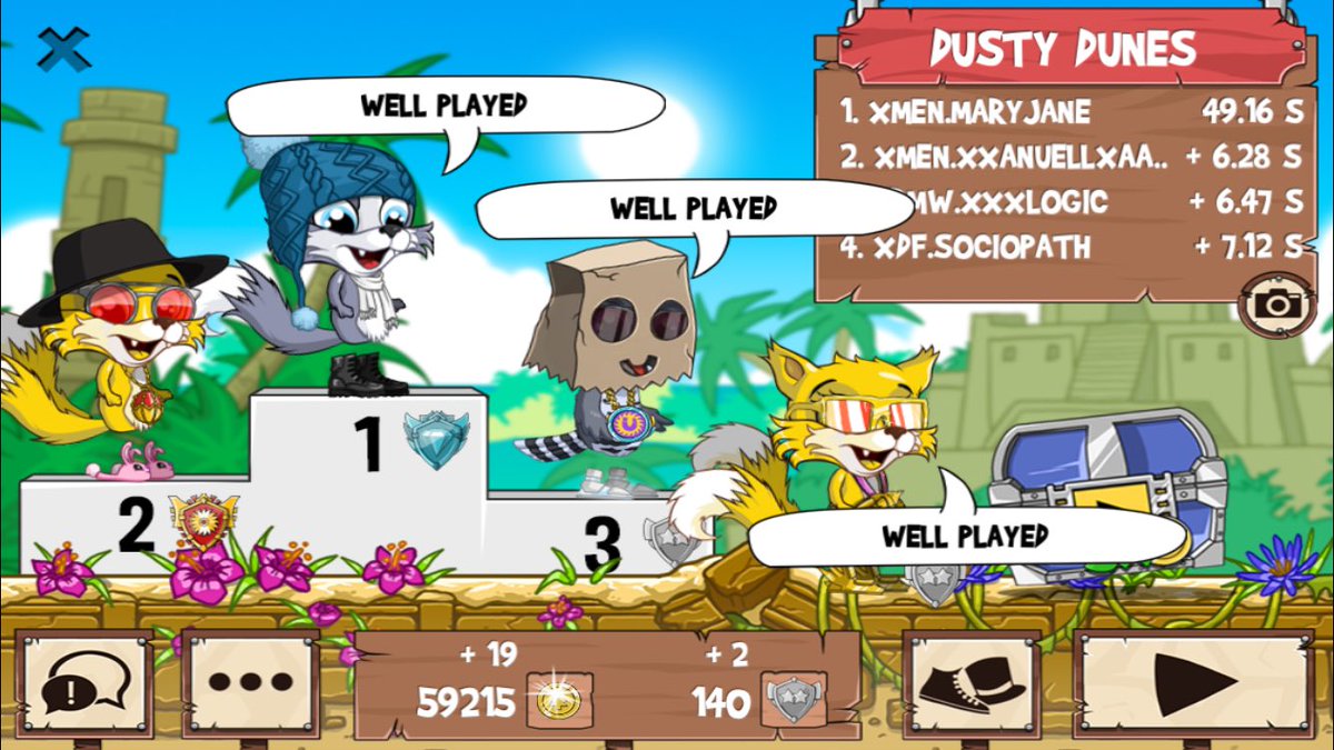 LogicFRMW's tweet photo. Woah that was intense, double golden foxesππ½ @TheFunRun #frmw #maryjane #xxanuellxaa #sociopath #funrunmostwanted https://t.co/nHsjIaRXXs