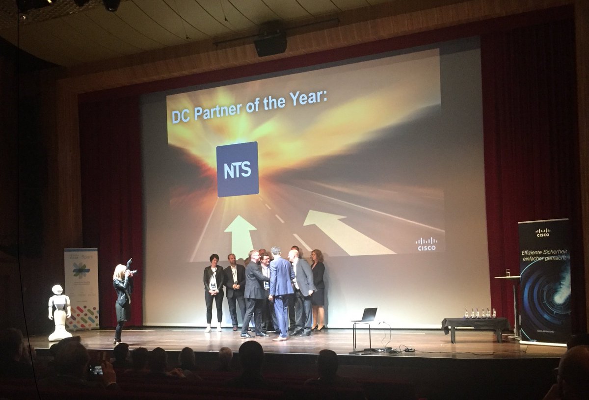 Very proud to be <a href="/Cisco_Austria/">Cisco_Austria</a> #Datacenter Partner of the year. Dankeschön!