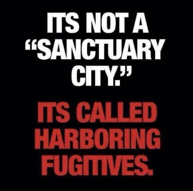 az_valentine's tweet photo. San Francisco*Chicago*LA*NY *Tucson*Phoenix etc. STOP  Protecting Criminal Illegals @StopIllegals @stopillegalsnow @StopSanctuary Cities NOW https://t.co/q3D1FUeYhF