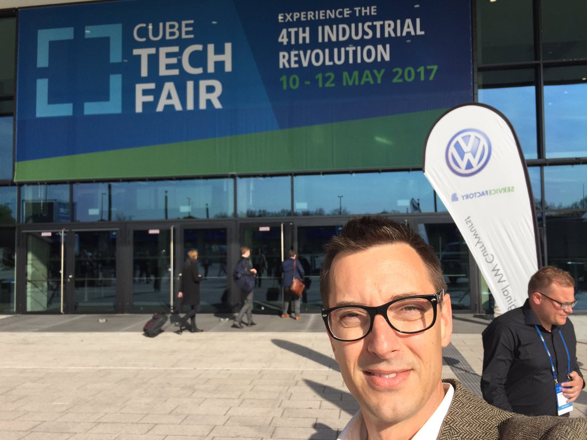 Day 2 of the #CUBETechFair. Presenting Digitization of Liquid Samples at the #CUBEchallenge